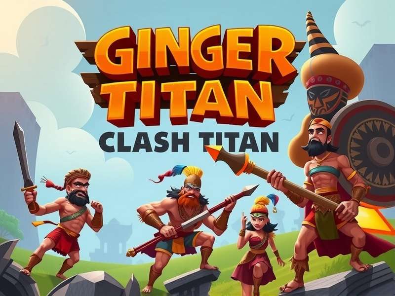 Ginger Clash Titan gameplay screenshot showing Indian-themed battle